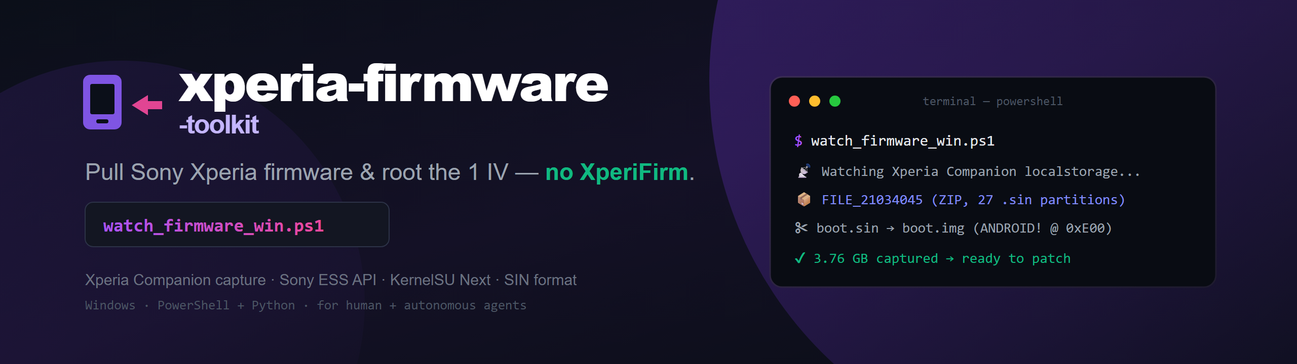 xperia-firmware-toolkit banner